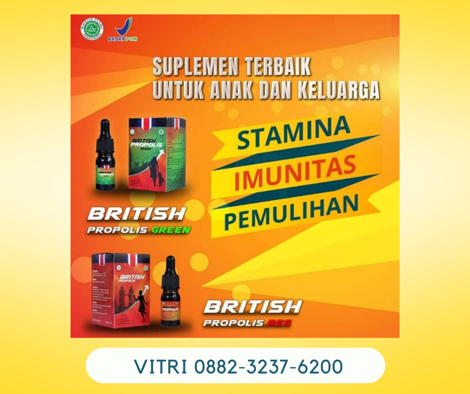 Suplier British Propolis Ippho Original -british Propolis Resmi Distributor Di Karawang Jawa Barat Kontak Wa 088-2323-76200