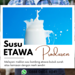 Produsen Susu Kambing Etawa Bubuk Firman Hubungi: 0888 0606 4041 Manggarai Timur Nusa Tenggara Timur (ntt)