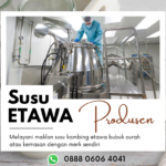 Pabrik Susu Kambing Etawa Yang Bagus Bpk. Firman Kontak: 0888 0606 4041 Kotawaringin Timur Kalimantan Barat