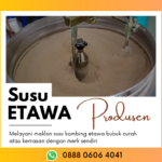 Pabrik Susu Kambing Etawa Original Bpk. Firman Kontak: 0888-0606-4041 Padang Sumatera Barat