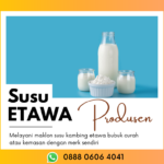 Pabrik Susu Kambing Etawa Original Bp. Firman Wa 0888-0606-4041 Banggai Laut Sulawesi Tengah