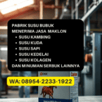 Firman 08954-2233-1922 Pabrik Minuman Bubuk Susu Kambing, Susu Sapi, Susu Kuda, Susu Kedelai, Kopi Stamina Dan lain-lain , 95772 Dumoga Tenggara Bolaang Mongondow Sulawesi Utara