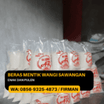 Bp. FIRMAN Hub: 0856-9325-4873 Jual Beras Mentik Wangi, Majasari 53382 Bukateja Purbalingga Jawa Tengah